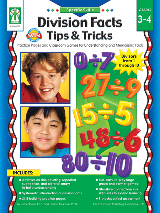 Title details for Division Facts Tips & Tricks by Debra Olson Pressnall - Available
